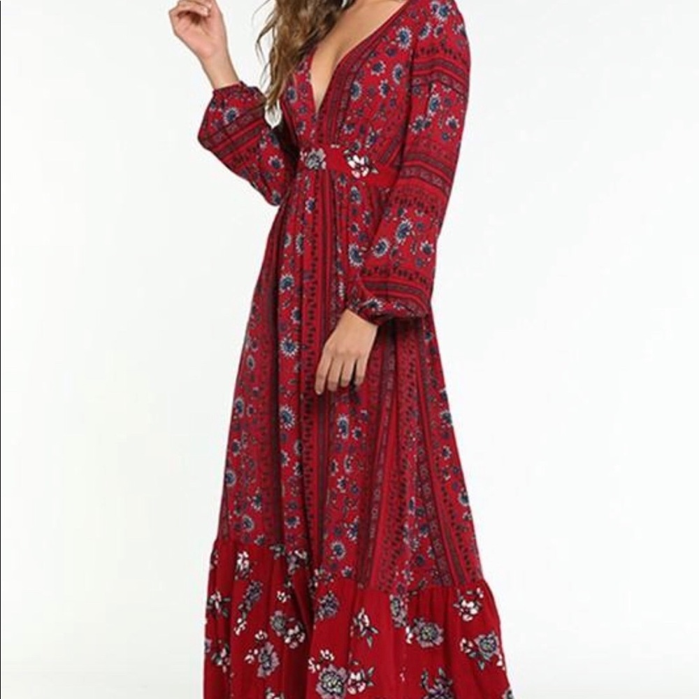 Floral maxi